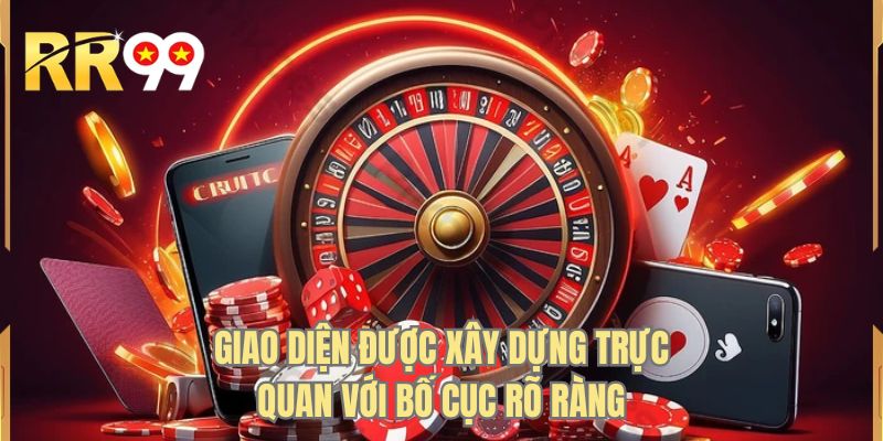 Giao diện được xây dựng trực quan với bố cục rõ ràng